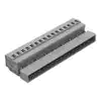 Male connector; 16-pole; Pin spacing 5 mm; gray