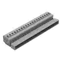 Male connector; 20-pole; Pin spacing 5 mm; gray