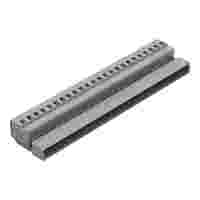Male connector; 24-pole; Pin spacing 5 mm; gray