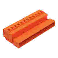 Male connector; 12-pole; Pin spacing 5.08 mm ; orange