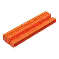 Male connector; 21-pole; Pin spacing 5.08 mm ; orange