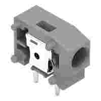 Stackable PCB terminal block; 2.5 mm²; Pin spacing 5/5.08 mm; 1-pole; PUSH WIRE®; gray