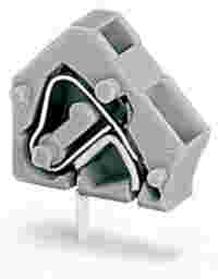 Stackable PCB terminal block; 2.5 mm²; Pin spacing 5/5.08 mm; 1-pole; CAGE CLAMP®; commoning option; light gray