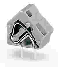 Stackable PCB terminal block; 2.5 mm²; Pin spacing 10/10.16 mm; 1-pole; CAGE CLAMP®; commoning option; dark gray