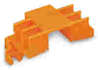 Mounting carrier; for 243 series connectors (6); orange