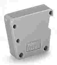 B-type spacer module; modular; e.g., for bridging commoned terminal blocks; gray