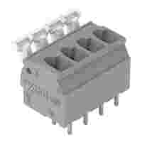 PCB terminal block; push-button; 2.5 mm²; Pin spacing 5/5.08 mm; 12-pole; CAGE CLAMP®; commoning option; gray