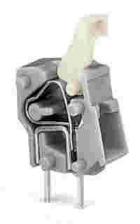 Stackable PCB terminal block; push-button; 2.5 mm²; Pin spacing 5/5.08 mm; 1-pole; CAGE CLAMP®; commoning option; red