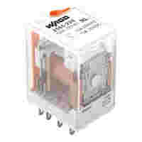 Basic relay; Nominal input voltage: 230 VAC; 2 changeover contacts; Limiting continuous current: 10 A; with manual operation; Module width: 21 mm; Module height: 35mm
