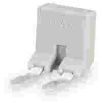 Jumper; for conductor entry; 2-way; insulated; gray