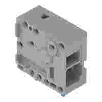 PCB terminal block; 2.5 mm²; Pin spacing 5 mm; 1-pole; Push-in CAGE CLAMP®; 2,50 mm²; gray