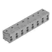 PCB terminal block; Push-in CAGE CLAMP with operating lever; AWG 24 - 12; Pin spacing 11.5 mm; 8-pole; side entry; gray