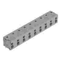 PCB terminal block; Push-in CAGE CLAMP with operating lever; AWG 24 - 12; Pin spacing 11.5 mm; 9-pole; side entry; gray