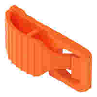 Locking lever; for female connectors; 1 part; For Push-in CAGE CLAMP® connection; lever; orange