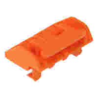 center locking; for female connectors; For Push-in CAGE CLAMP® connection; lever; Pin spacing 3.5 mm; 4-pole; orange