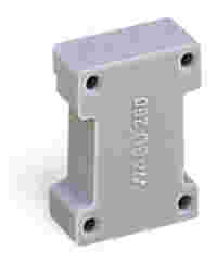 Spacer module; modular; bridging commoned terminal blocks; gray