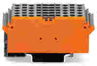 Terminal block for pluggable modules; 4-conductor; 30 mm; Orange marker plate