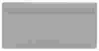 WAGO Separator plate; 2 mm thick; oversized; gray