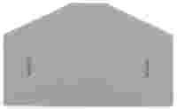 Separator plate; 2 mm thick; oversized; gray