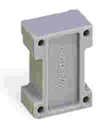 WAGO Spacer module; modular; bridging commoned terminal blocks; gray