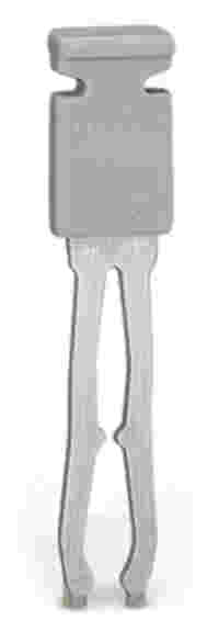 WAGO Vertical jumper; insulated; gray