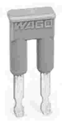 WAGO Jumper; 2-way; insulated; gray