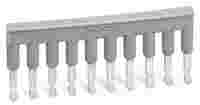 WAGO Jumper; 10-way; insulated; gray