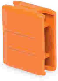 WAGO Fixing element; for 185 mm² high-current terminal blocks; orange