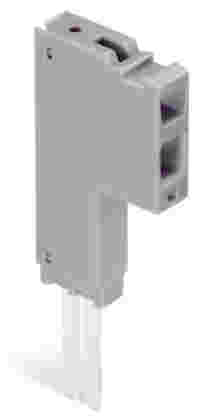 Power tap; for 35 mm² high-current tbs; Module width 8 mm; 6,00 mm²; gray