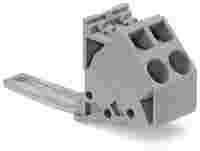 Power tap; for 50 mm² high-current tbs; Module width 16 mm; gray