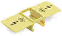 Protective warning marker; yellow