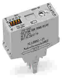 Timer relay module; Nominal input voltage: 24 VDC; Limiting continuous current: 6 A; Railway; Multifunction/Multitime; Red status indicator; Module width: 20 mm; gray