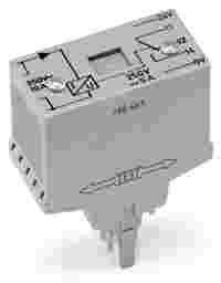 WAGO Current flow monitoring module; AC currents; Monitoring range: 1 A – 10 A; 1 changeover contact; light gray