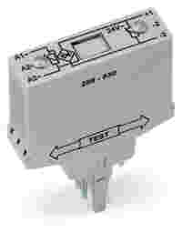 WAGO Bridge rectifier module; Input voltage: 24 VAC; with varistor protective circuit; gray