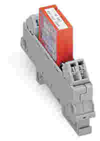 WAGO Relay module; Nominal input voltage: 24 VDC; 1 break contact; Limiting continuous current: 5 A; Module width: 13 mm; 2,50 mm²; gray