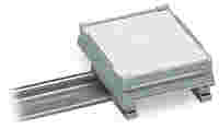 Track section; Size 1; 1 m long; gray