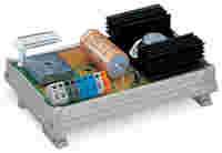 Constant voltage source; Input voltage: 24 VAC; 24 VDC output voltage; 3 A output current; in mounting carrier; 2,50 mm²