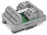 Potential distribution module; 4 potentials; with 6 connection points each