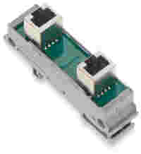 Interface module; RJ-45; Cat. 5; in mounting carrier