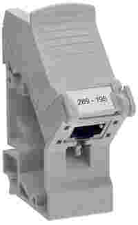Interface module; RJ-45; IDC technology; Cat. 6; in mounting carrier; with shield connection