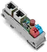 Interface module; RJ-45; with power jumper contacts; PCB terminal blocks; Cat. 5