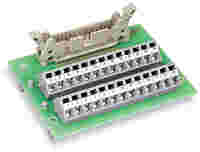 Interface module; Pluggable connector per DIN 41651; 26-pole; PCB terminal blocks, double-row; with mounting feet; 2,50 mm²