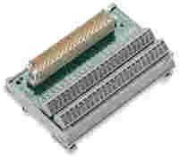 Interface module; Pluggable connector per DIN 41612; 48-pole; Harting mating connector; PCB terminal blocks, double-row; in mounting carrier; 2,50 mm²