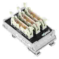Interface module for system wiring; Pluggable connector per DIN 41651; Male connector; 20-pole; Redundancy module for control inputs; in mounting carrier