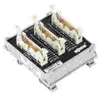 Interface module for system wiring; Pluggable connector per DIN 41651; Male connector; 20-pole; Redundancy module for control outputs; in mounting carrier
