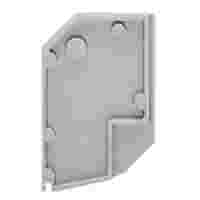 End plate; orange