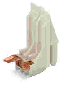 Connecting adapter; 2-pole; IDC for coil wire; natural