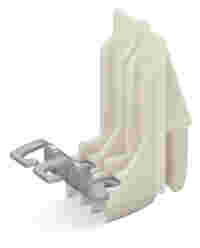 Connecting adapter; 2-pole; Solder contact for coil wire; Ø 0.2 to 3.7 mm; natural
