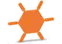 Coding key; orange
