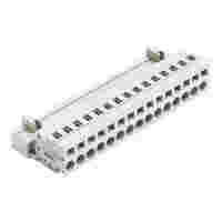 1-conductor male connector; CAGE CLAMP®; 2.5 mm²; Pin spacing 5 mm; 15-pole; 100% protected against mismating; 2,50 mm²; light gray